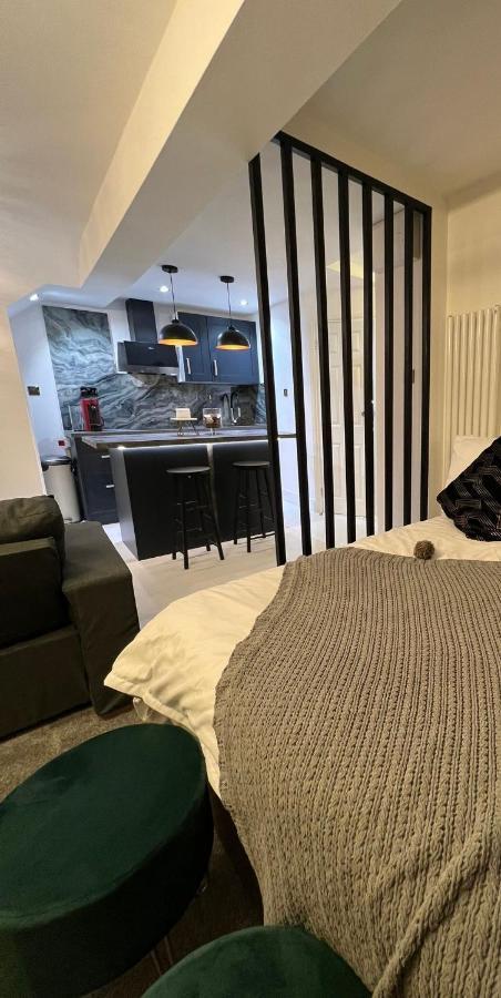 Newly Renovated Modern Studio Apartment In West Kensington لندن المظهر الخارجي الصورة